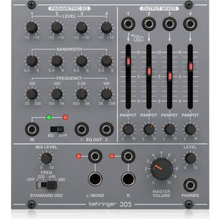 Behringer 305 EQ/Mixer/Output Modulært system