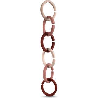 Filibabba Silikone Ophængsringe Rose (1 stk)