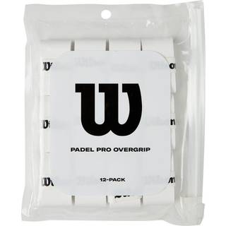 Wilson Padel Pro Overgrip 12-pack White - Hvid