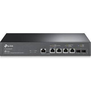 TP-Link JetStream TL-SX3206HPP netværksswitch Administreret L2+ 10G Ethernet (100/1000/10000) Strøm over Ethernet (PoE) Sort