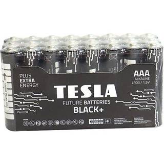 TESLA Black Alkaline batteri AAA LR03 (24 stk) - 2293098