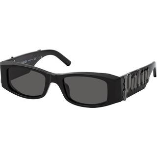 PALM ANGELS Unisex PERI007 Angel 1007 black Solbriller Acetat Sort Grå Firkantet Normal