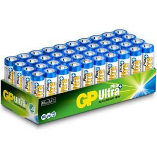 GP Ultra Plus AA Batterier - 40stk.