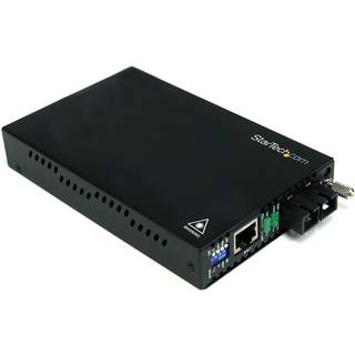 StarTech.com ET90110SM302 netværksomformer til medie 200 Mbit/s 1310 nm Enkeltilstand Sort