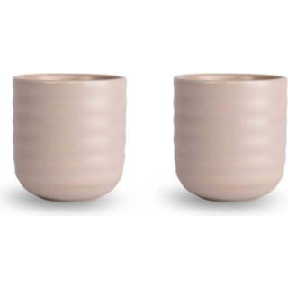 Sagaform Ellen Kopper 18 Cl 2-pak Elfenbenshvide - Espressokopper Stentøj Benhvid - 5018344