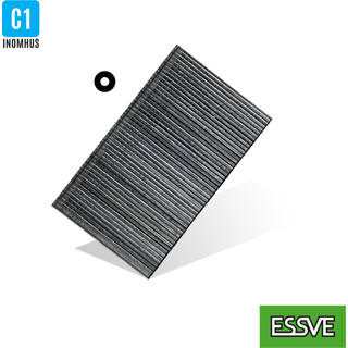 ESSVE F18 FZB Dykkere 0°, hvidt hoved, pakke med 4000 1,2 x 38 mm