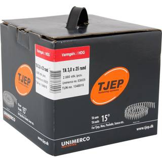 TJEP Tagpapsøm Varmgalv. 30/25 Unimerco PK m. 2880 stk.