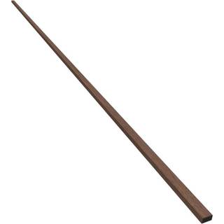 FibroTech akustik afslutningsliste til PREMIUM, PROFF og SQUARE, 25 x 3000 mm, smoked oak - 2 stk.