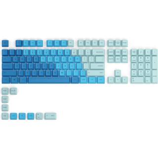 Glorious GPBT Keycaps - 114 PBT Caps ANSI US Layout - Caribbean Ocean