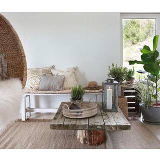 Huntonit Antik vægpanel med mikrofuge, 11 x 600 x 2390 mm, hvid - 2,86 m²