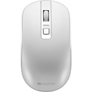 Canyon MW-18 - mouse - Mus - Optisk - 4 knapper - Hvid