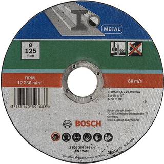 Bosch Skæreskive lige, metal