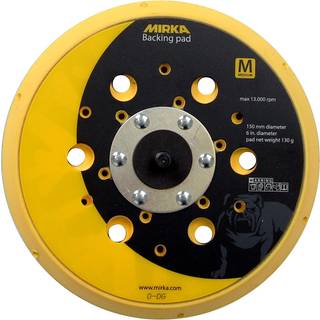 Bagskive til excentersliber Mirka; Ø150 mm ; medium hård