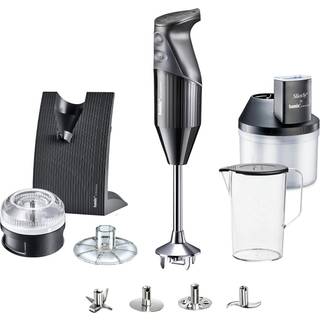 Swissline Superbox Stavblender 200 watt fra Bamix - Sort farve - Rustfrit stål 18/0/Nylon PA6