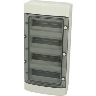 Gruppeafdækning 48 Moduler, 4 Rækker Fibox