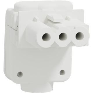 Schneider Ol45 mini konnektor han vinklet