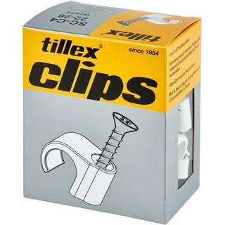 Tillex Clips med tx20 sksc-c4 22-26mm hvid