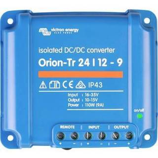 DC-DC konverter 24 V til 12 V Victron Orion-Tr Isolated 24/12-9, 110 W, 9 A