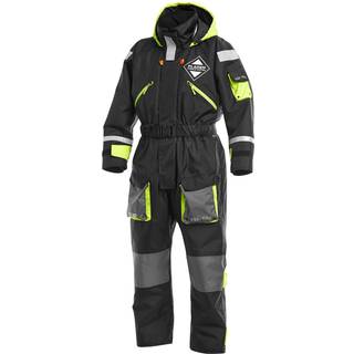 Flydedragt Fladen Fishing 845XB 50N, sort, X-Large (90 - 110 kg)