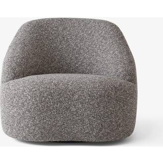&Tradition Margas Lc2 Drejelig Lænestol Sort/ - Lænestole Bouclé Karakorum 001 - 134442A235A020A398