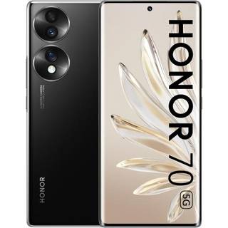 Honor 70 - 5G smartphone - dual-SIM - RAM 8 GB / Intern hukommelse 256 GB - Midnat sort