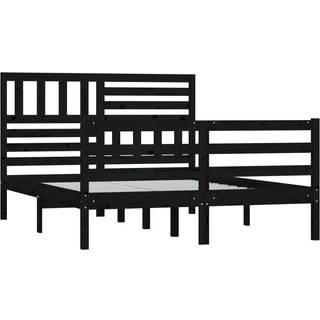 Sengeramme Small Single Massivt Træ - Naturfarvet / 140 x 200 cm