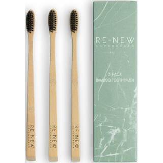 Re-New Copenhagen Bamboo Toothbrushes 3 pak.