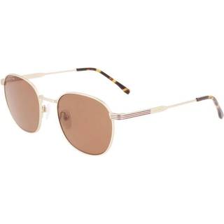Lacoste Unisex L251S 710 Solbriller Metal Guld Brun Rund Normal Fotokromatisk