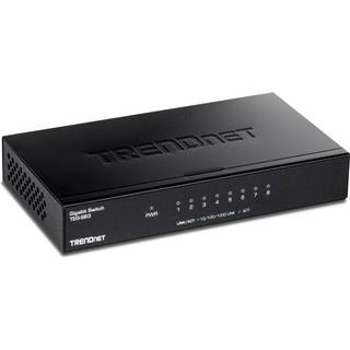 TRENDnet TEG-S83 8-Port Gigabit Desktop Switch