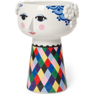 Eva Vase blå 18,5 cm