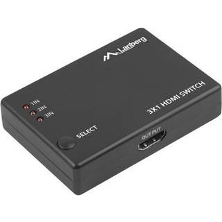 Lanberg SWV-HDMI-0003 - video/audio switch - 3 ports
