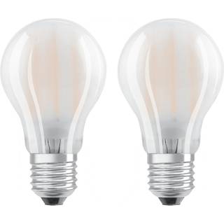 Osram 2 pak LED kronepærer 4W - varmt hvidt lys (På lager i varehus)