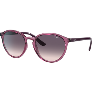 Vogue Briller VO5374S 276136 55 Solbriller Kvinder Purple - Transparent Violet - 55mm