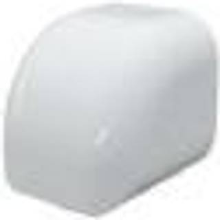 T75 endebund t. kanal 74x56 mm, hvid RAL 9010