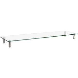 LogiLink Tabletop monitor riser glass top 1000 mm long