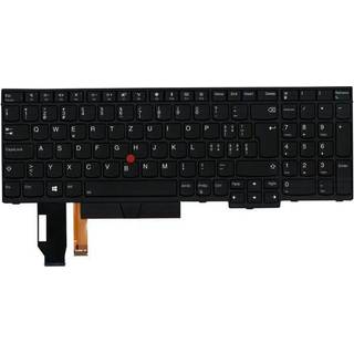 Lenovo Lite-On - Bærbar tastatur - til udskiftning - Schweizisk - Sort