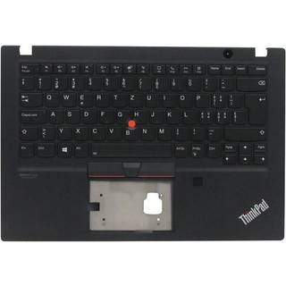 Lenovo Lite-On - Bærbar tastatur - til udskiftning - Schweizisk - Sort