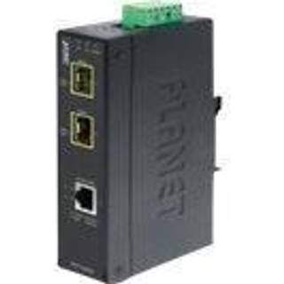 PLANET IGT-1205AT netværksomformer til medie 1000 Mbit/s Blå