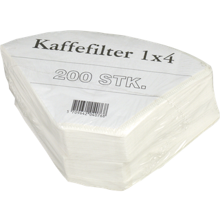 Kaffefilter 1x4 2400 Stk.