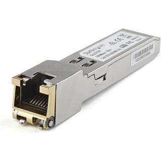 StarTech.com SFP1GEFEETST Juniper SFP-1GE-FE-E-T Compatible SFP Module - 1000BASE-T - SFP to RJ45 Cat6/Cat5e - 1GE Gigabit Ethernet SFP - RJ-45 100m