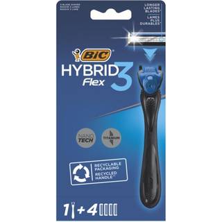 BIC Hybrid Flex 3 Barberskraber + 4 Barberblade