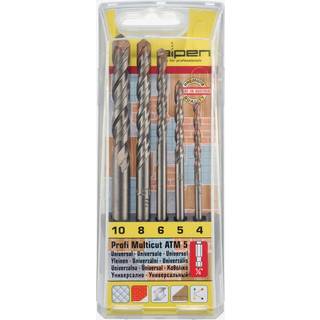 Alpen MultiCut 100805100 Hårdmetal Multibor-sæt 5 dele
