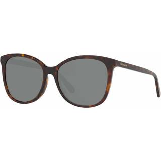 Coach HC8271U L1101 512073 57 Solbriller Kvinder Tortoiseshell - Dark Tortoise - 57mm