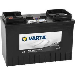 Bilbatteri - VARTA Promotive Black J2 - 625 014 072 (12 volt, 125 amp)