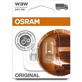 OSRAM ORIGINAL - KILEFODSTYKKE - W3W - 24V hjælpepære