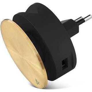 Usbepower AERO MINI Luxury Editon - Dual USB roll charger with iPhone stand and cable roller - Copper
