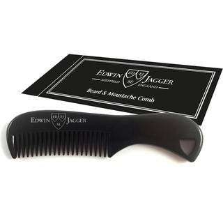 Edwin Jagger Beard and Mustache Comb Black