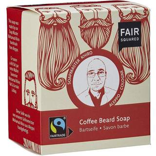 FAIR SQUARED - Økologisk Skæg Sæbebar med Kaffe Ekstrakt