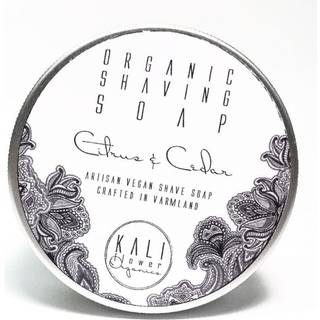 KaliFlower Organics Shaving Soap, 130 g, Citrus Ceder