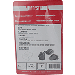 hanestroem Vacuum Cleaner Bags - 5 Pcs